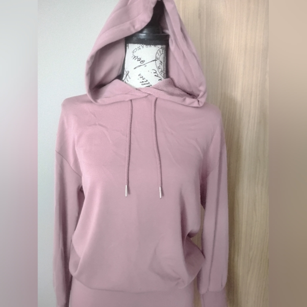 Armani Exchange Women's Pink Hoodie Super Soft Dress S Small - Picture 3 of 4